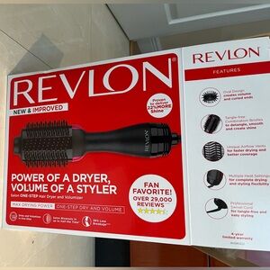 Pink Revlon Hair Brush Dryer and Styler
